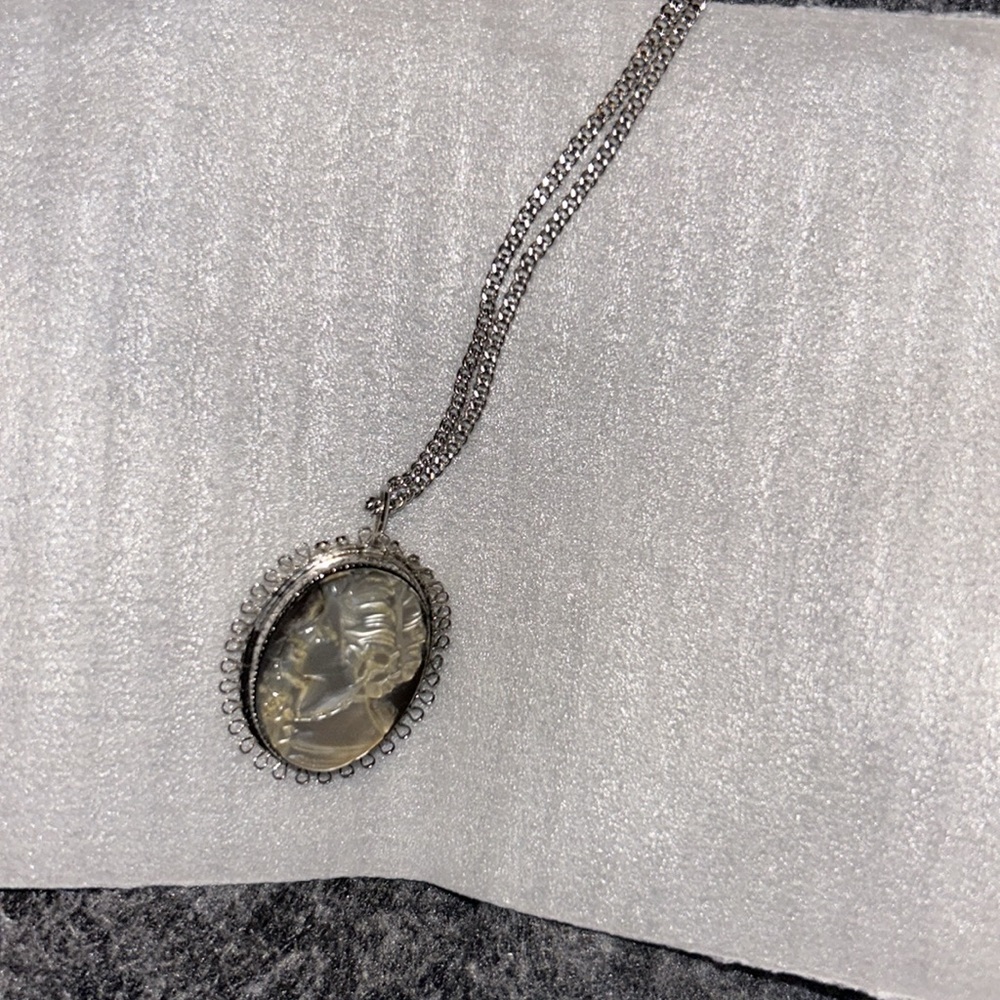 Gorgeous Whiting & Davis Signed Cameo Pin ~ Brooc… - image 5